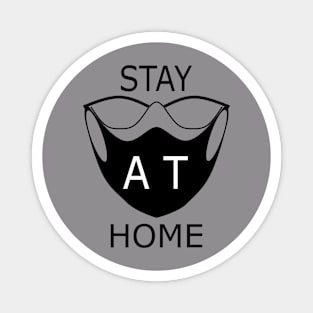 Stay at Home Magnet